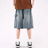 Baggy High Blue Denim Jorts