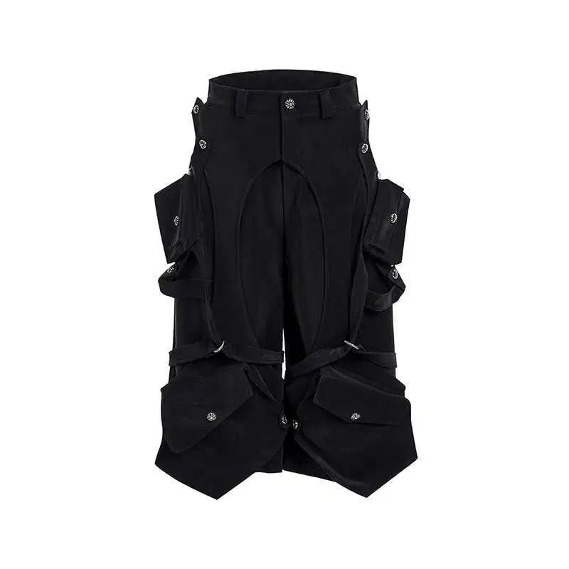Premium Streetwear Solid Color Casual Jorts