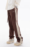 Side Stripes Drawstring Sweatpants