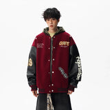 Casual Korean Style Loose Baseball Varsity Jacket