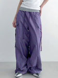 Baggy Purple Cargo Pants