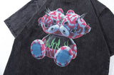 Gothic Bear Washed T-shirt