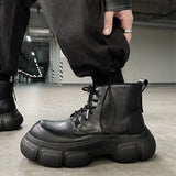 Extra Height Thick Bottom British Classic Shoes