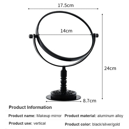 Aluminum Alloy Dual Sided Mirror