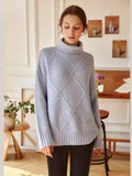 Y2K Cozy Chic Turtle Neck Casual Sweater