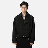 Trendy Elegant Suede Double Layer Jacket