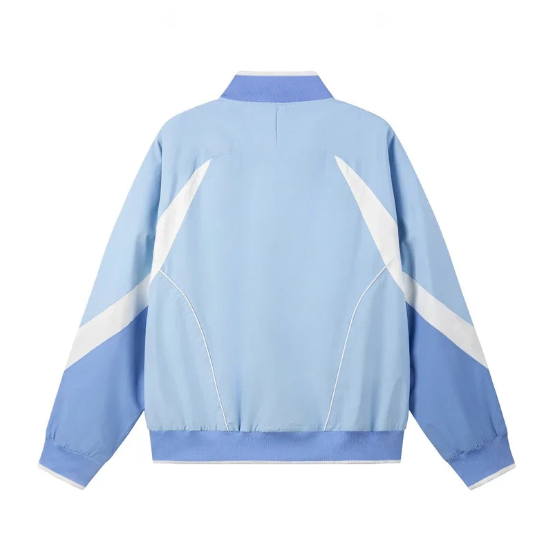 Oversize Bomber Coat & Baseball Uniform Designer Jacket