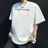 Embroidered Retro Short Sleeve T-Shirt