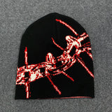 Stylish Jacquard Knit Hat Warm Beanie