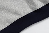 Y2K Loose Letter Embroidery Turn-Down Collar Sweatshirt