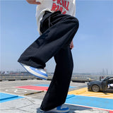 Y2K Japanese Style Loose Straight Leg Cargo Pants