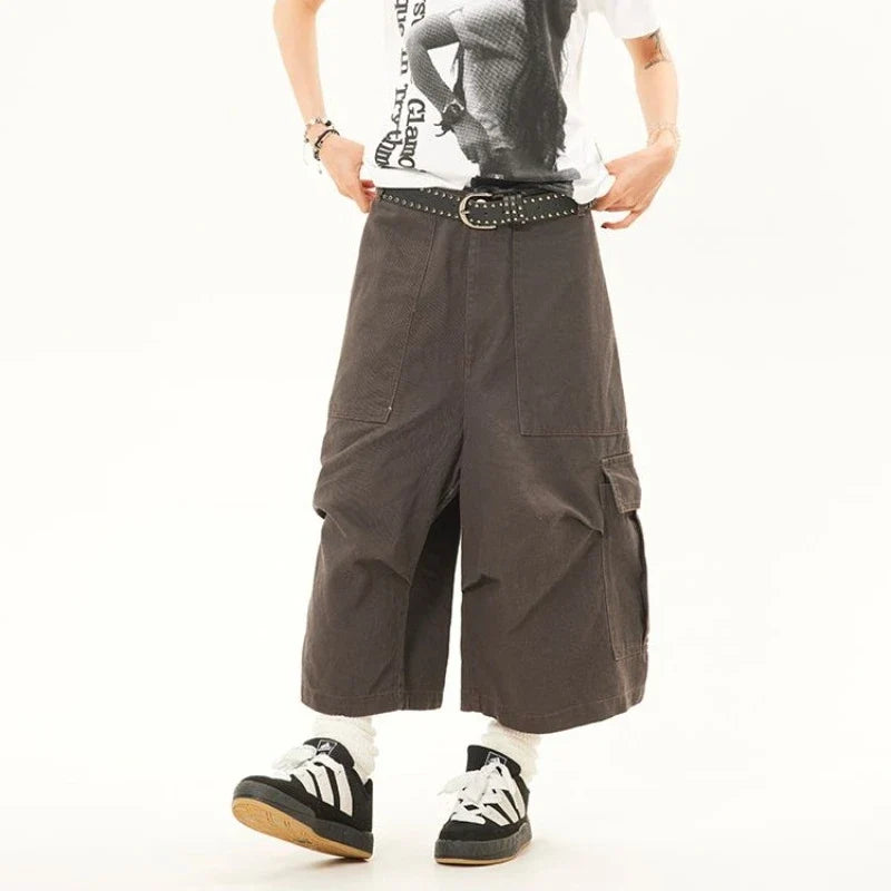 American Retro Summer Denim Jorts