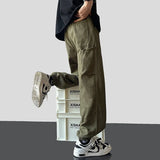 Vintage Casual Drawstring Straight Leg Baggy Jogger