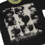 Y2K Abstract Faces Sweater