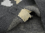 Winter Streetwear Camouflage Knitwear Cardigan