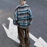 Effortless Punk Knitted Oversized Cardigan