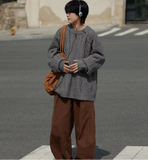 Breathable Warm Retro Simplicity Knitted Sweater
