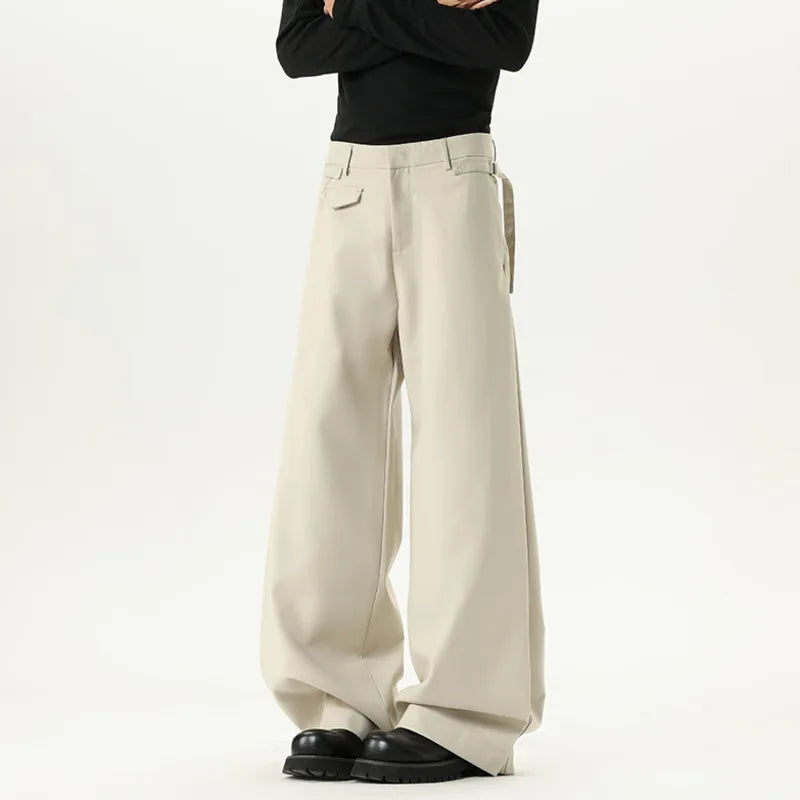 Cleanfit Korean Style Casual Wide Leg Pants