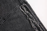 Embroidered Number Hooded Jacket