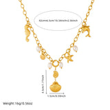 Ocean Pearl Lady Sweet Necklace