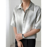 Classic Cool Gradient Color Trendy Slim Fit Shirt