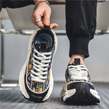 Breathable Chunky Designer Running Sneakers