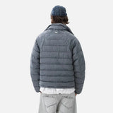 Embroidery Retro High Street Puffer Jacket