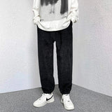 Elevated Loose Corduroy Harem Neutral Jogger