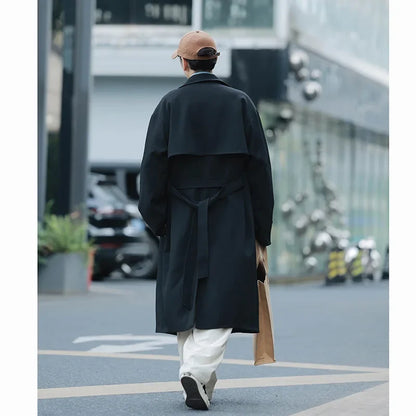 Stylish England Trenchcoat Retro Leisure Coat
