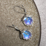 Multicolour Moonstone Dragonfly Earrings