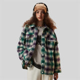 Vintage Plaid Oversized Shirt