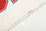 Insulated Y2K Patchwork Mesh Jersey Sport T-Shirt