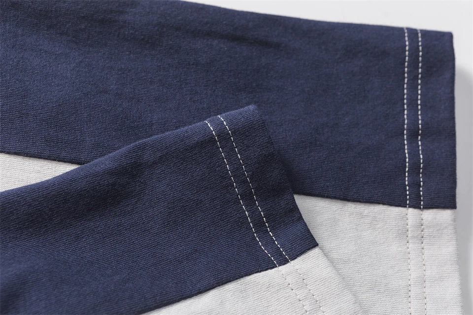 Patchwork Sports Athletic T-shirt