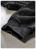 Women's Washed Black Hoodie