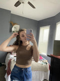 Rib-knit Tank Top