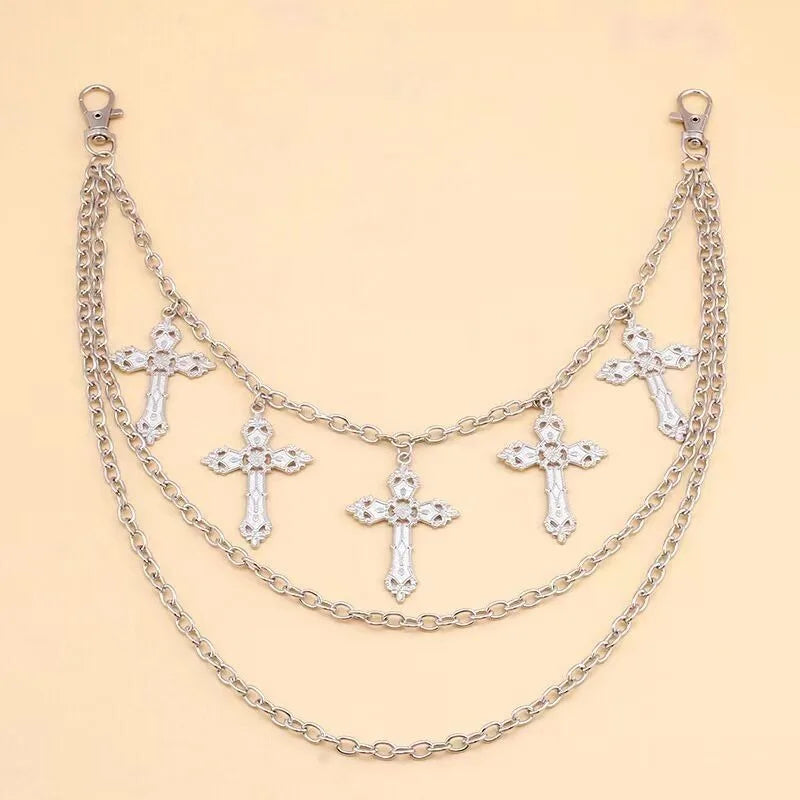 Punk Metal Waist Jeans Chain