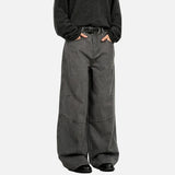 American Style Solid Color Cotton Cargo Pants