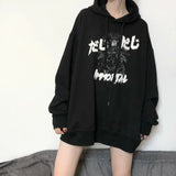 Women Sweet Velvet Thicken Loose Fit Hoodie