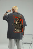 Retro Skeleton Knight T-shirt