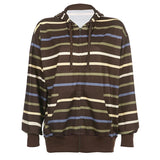 Striped Long Sleeve Aesthetic Sweatshirt