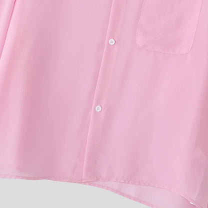 Sheer Button Shirt
