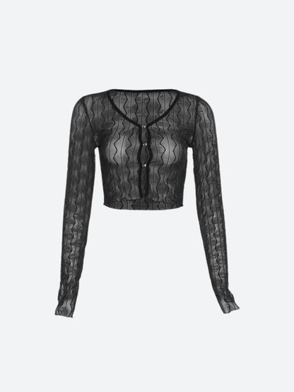 Sheer Crop Top