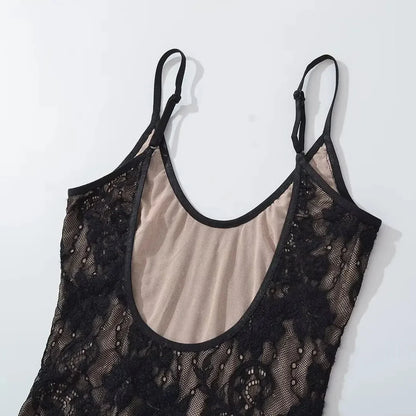 Sheer Lace Bodysuit