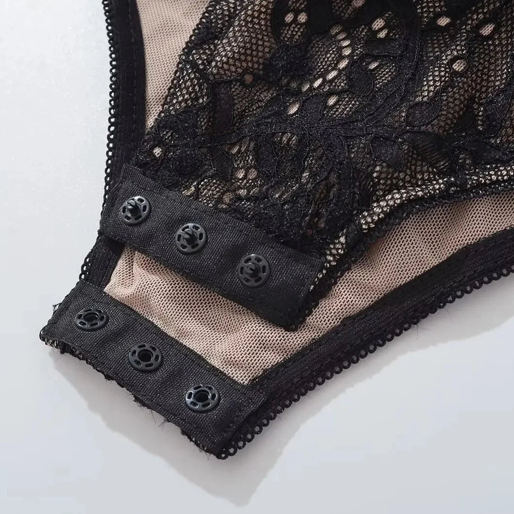 Sheer Lace Bodysuit