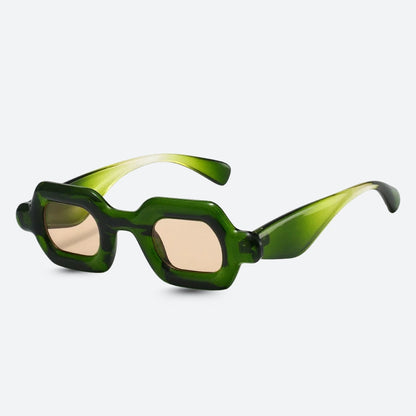 Sheer Rectangle Sunglasses