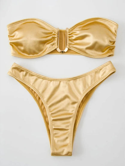 Shiny Bikini Set