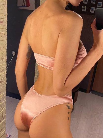 Shiny Bikini Set