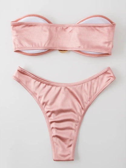 Shiny Bikini Set