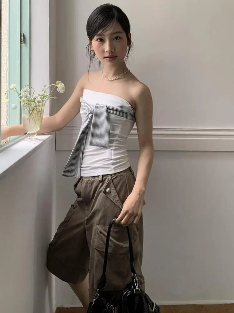 Shirt Tie Top