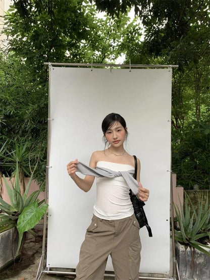 Shirt Tie Top